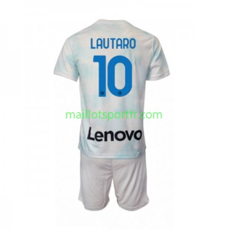 Maillot de Foot Inter Milan Lautaro Martinez 10 Enfant Exterieur 2022/23